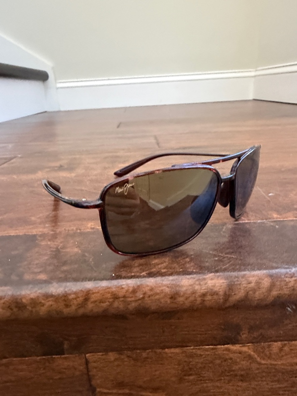 Maui Jim Kuapo Gap Tortoise Shell with Bronze Lens